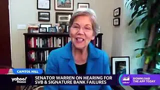 Senator Warren on Former SVB CEO: &lsquo;There needs to be a full investigation of insider trading&rsquo;