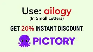 Pictory Coupon Code | Use: ailogy & Get 20% Discount | WARNING