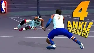 4 ANKLE BREAKERS DROPPED 2 DEFENDERS in 1 NIGHT / NBA 2K16 MyPark 3v3