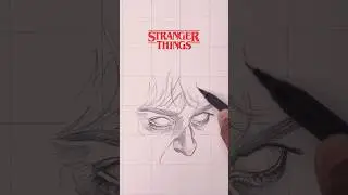 Will Byers Drawing, Stranger Things 🔥 #shorts #art #strangerthings