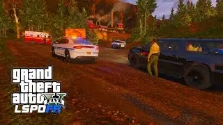 LSPDFR | Día 193 | Policía de San Andreas - En busca de una fiesta en la montaña