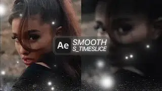 smooth time slice | after effects tutorial