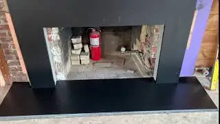 VALONGO BLACK&trade; Slate Fireplace Surround and Hearth