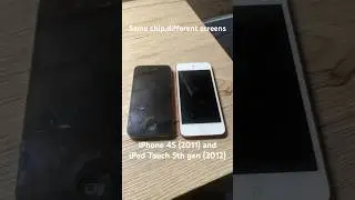 The Apple A5 has it rough #apple #iphone #ipodtouch #smartphone #nostalgia