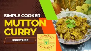 Cooker Mutton Curry | Easy Non-Veg Curry | Home Made Recipe | Simple Curries | Goat Meat | Foods