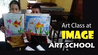 IMAGE Art School Class is going on