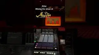 #aladdin #aladdinmusical #broadway #musical #westend #disney #setdesign #backstage #wicked