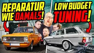 ZWEI auf EINEN Streich! - Ford Escort MK2 & Mercedes S123 230K - Reparieren & Optimieren!