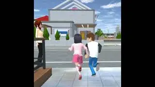 Playing sakura school simulator #game #games #gamer #gaming #minigame #gameplay #funny #cute
