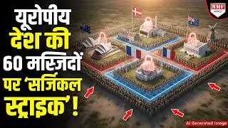 यूरोपीय देश का मस्जिदों के ख़िलाफ सबसे बड़ा एक्शन, बाहर आए चौंकाने वाले सबूत