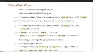 New Entity Query Functionality