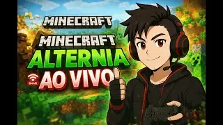🔥 MINECRAFT AO VIVO | Servidor Survival com Inscritos (Alternia) Java & Bedrock