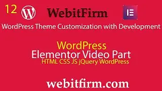 WordPress Theme Customization with Development for beginner tutorial part 12