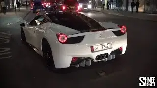 Oakley Design Ferrari 458 Italia - Startup and Driving in London