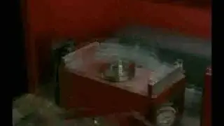 004 Removing Grinding Wheel And Dressing Diamond old  Blademaster skate sharpening machine