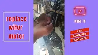 Wifer motor replacement