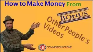 How to Legally Profit from Other People's Videos | My Commission Clone Review