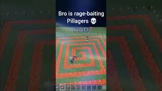 bro is rage baiting #gameing #minecraft #viral#shorts