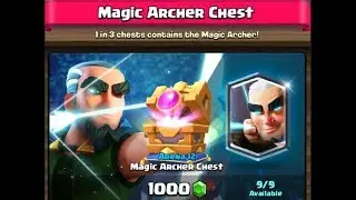 CLASH ROYALE - 2X MAGIC ARCHER CHEST OPENING