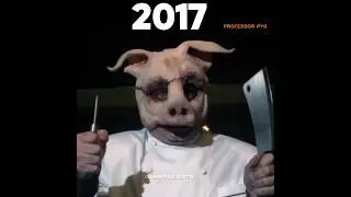 Evolution of Professor pyg (2013-2018)#evolution#professo#youtubeshorts#shorts#trending#viral#marvel