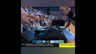 Roger Ayers just telling America, what was gonna happen in the Dean Dome