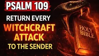 Back to Sender Warfare Prayer | Psalm 109 Divine Reversal Against Evil Words & Hidden Enemies