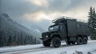2027 Offroad Beast &ndash; Mattschwarzer 6x6 Truck im Praxistest