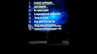 Dr Phil about the evil eight
