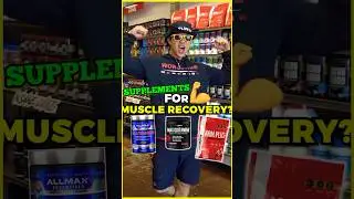 💪🏻POST WORKOUT SUPPLEMENTS FOR MUSCLE RECOVERY