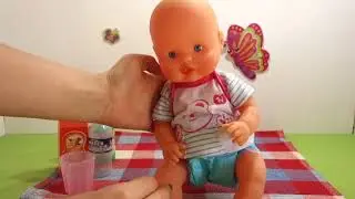 Nenuco Baby Doll Picnic Lunch Time Food Playset Bambolotto Toy by DreamBox Toys