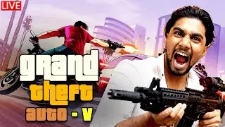 GTA 5 LIVE 🔥 Non-Stop Action, Police Chase , Missions