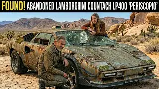 Found Abandoned in a Barn: $2 Million Lamborghini Restoration! (ASMR)