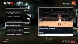 NBA LIVE 16 BEST JUMPSHOT ANIMATIONS FOR PRO AM SUMMER CIRCUIT AND LIVE RUN
