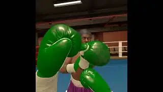 First time winning a online match in the thrill of the fight 2 #thethrillofthefight #fight #boxing