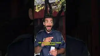 How to get out of a parking ticket&hellip;😂💀 #comedy ￼credit:@rudyayoub #viral