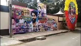 Yuva Rajkumar✨️ birthday preparation💥 #yuvarajkumar #appu