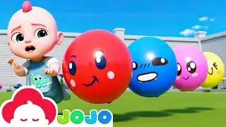 Globos M&aacute;gicos Pop Pop Pop | Aprende los colores y los n&uacute;meros | JoJo Canciones Infantiles