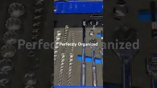 Quinn Master Technician set foam organizer. Toolbox satisfaction.