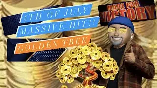 MASSIVE HIT, 4th of July, GOLDEN TREE BONUS #E7 #slotplayer #kruzncasinos #win #graton #slot #travel