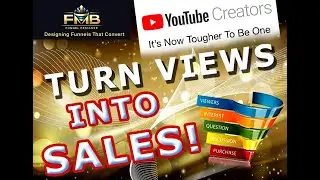 TURN VIEWS TO SALES  - I design funnels to convert to cash