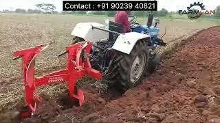 2MB Reversible Plough by Farmcan Agro Industries #Plough #farming #farmcan