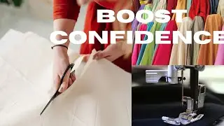 How to boost self confidence in cutting fabrics/ Beginners sewing tips to improve Fashions