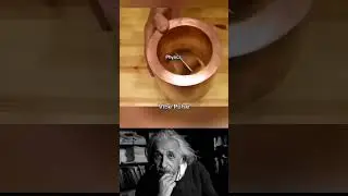 Einstein Reacts to Liquid Lamp Physics! #viralvideo #shorts #science