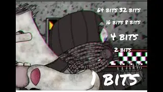 64 bits 32 bits 16 bits 8 bits 4 bits 2 bits 1 bits (SFM)