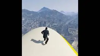 GTA V | Destroying Blimp With Sticky Bombs | Mid Air😂🤣.