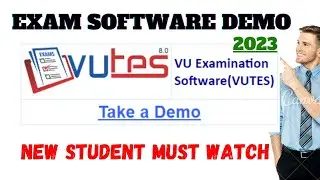 Vu Exam Software toturial_How to attempt paper in Vu?_vu final term 2023 paper Important Tips 2023