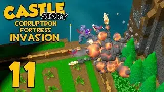 Вторжение в Castle Story на крепость Корруптрон &mdash; Часть 11 &mdash; Идеальная стратегия чернокнижника!