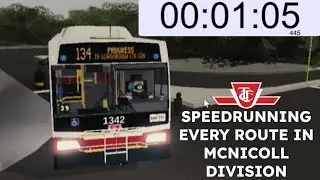 Speedrunning Every Route in McNicoll Division