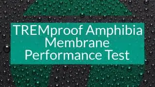 TREMproof Amphibia Waterproofing Membrane Product Showcase - Tremco CPG, Asia Pacific