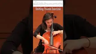 Thumb Shifting Exercise! #cello #cellotechnique #cellomind #classicalmusic